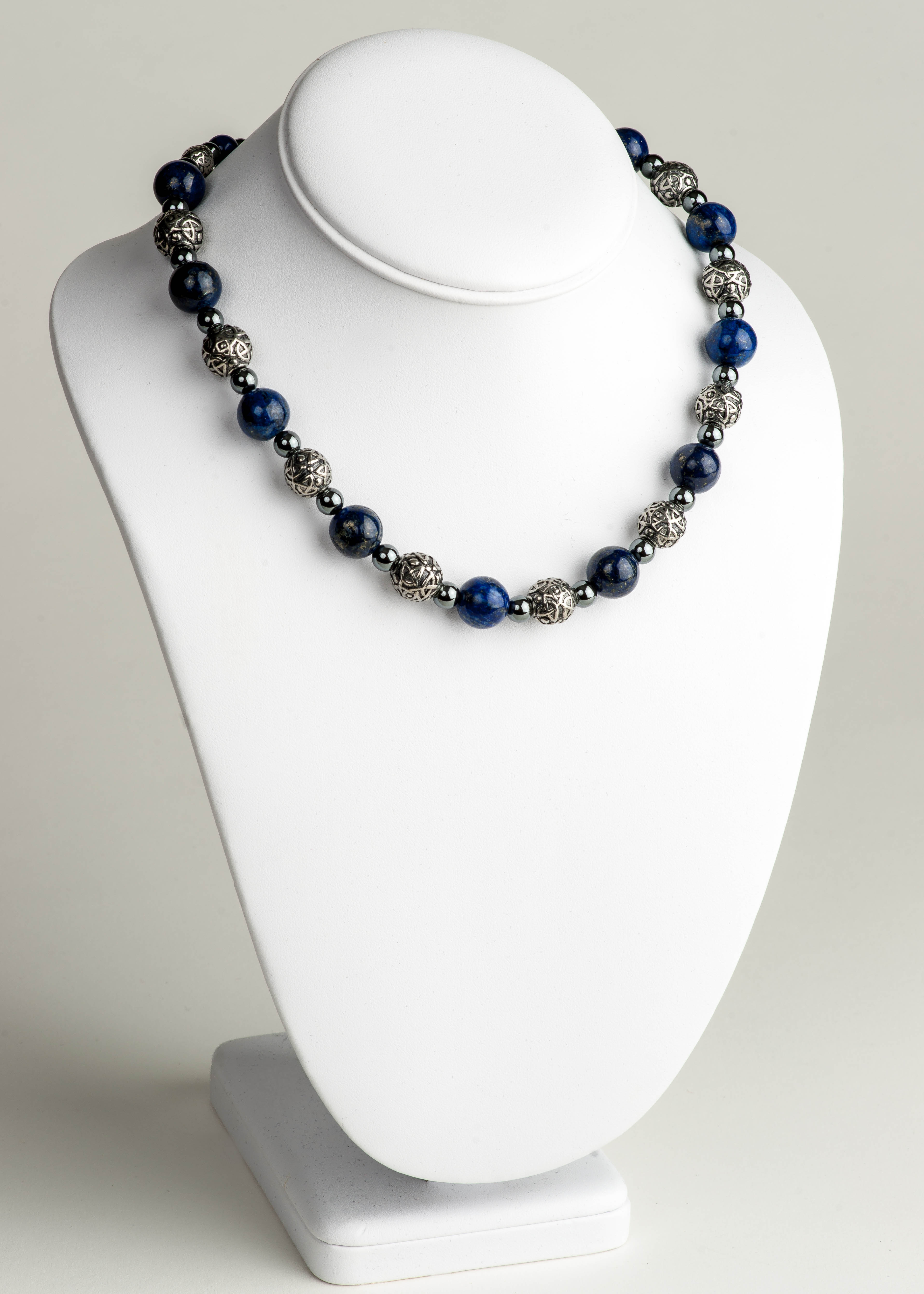 Celtic Lapis Lazuli Necklace - Big Beady